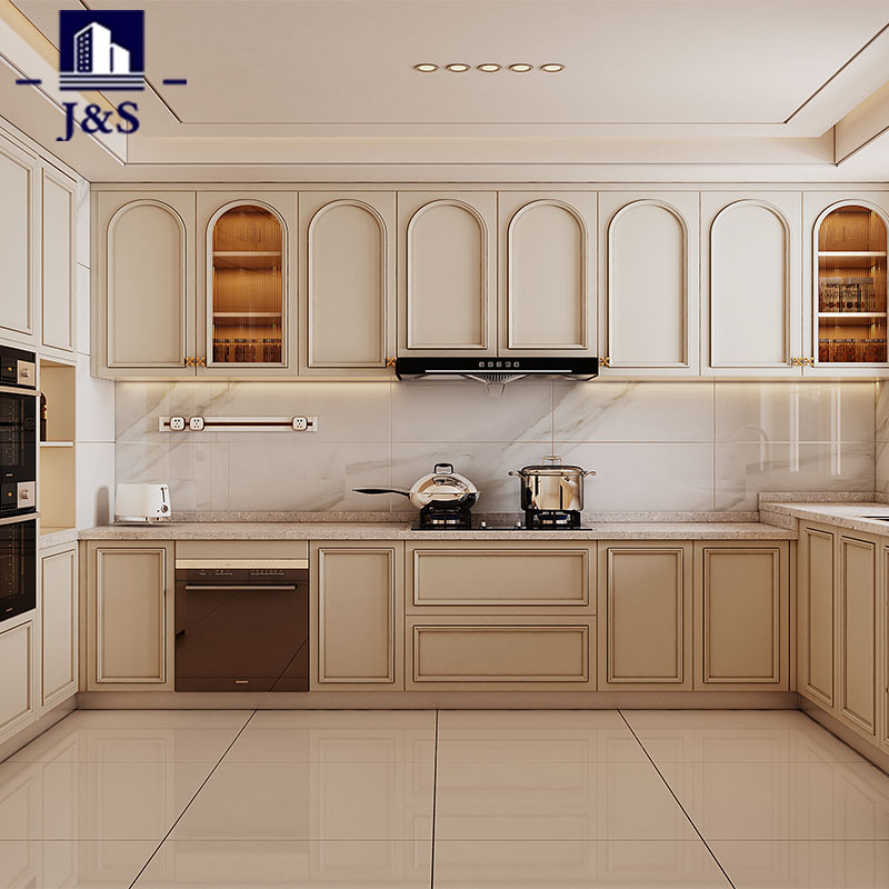 French-style rustic style Pintuan ng wardrobe ng kusina
