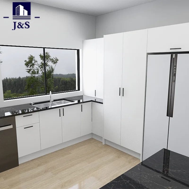 Dekalidad na PET kitchen cabinet